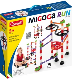 Kuglebaner-Quercetti Kuglebane - Migoga Run Vortis - 75 Dele - 6538