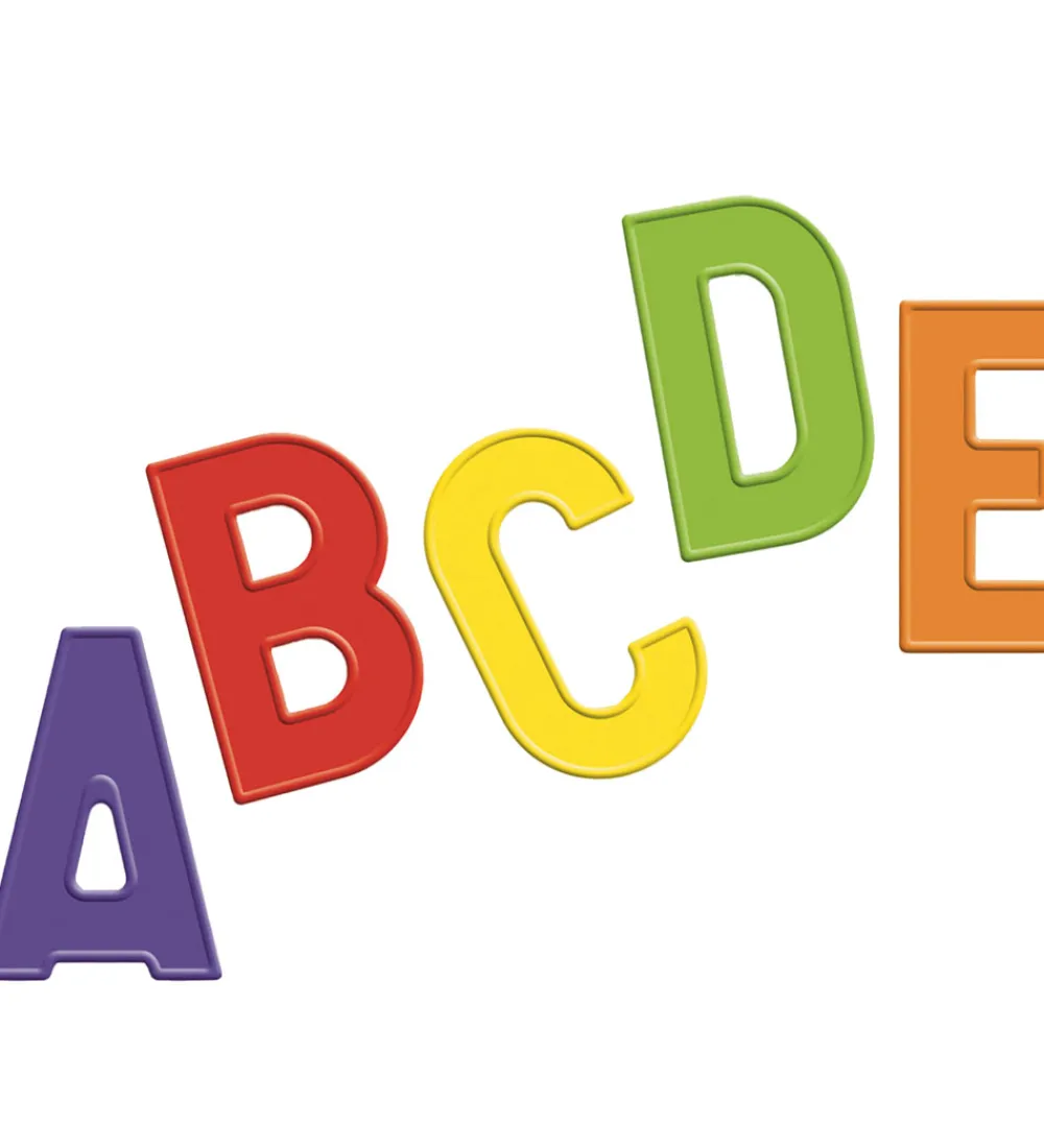 Magnetlegetøj-Quercetti Magnetisk Alfabet - ABC - 48 Dele - 05461