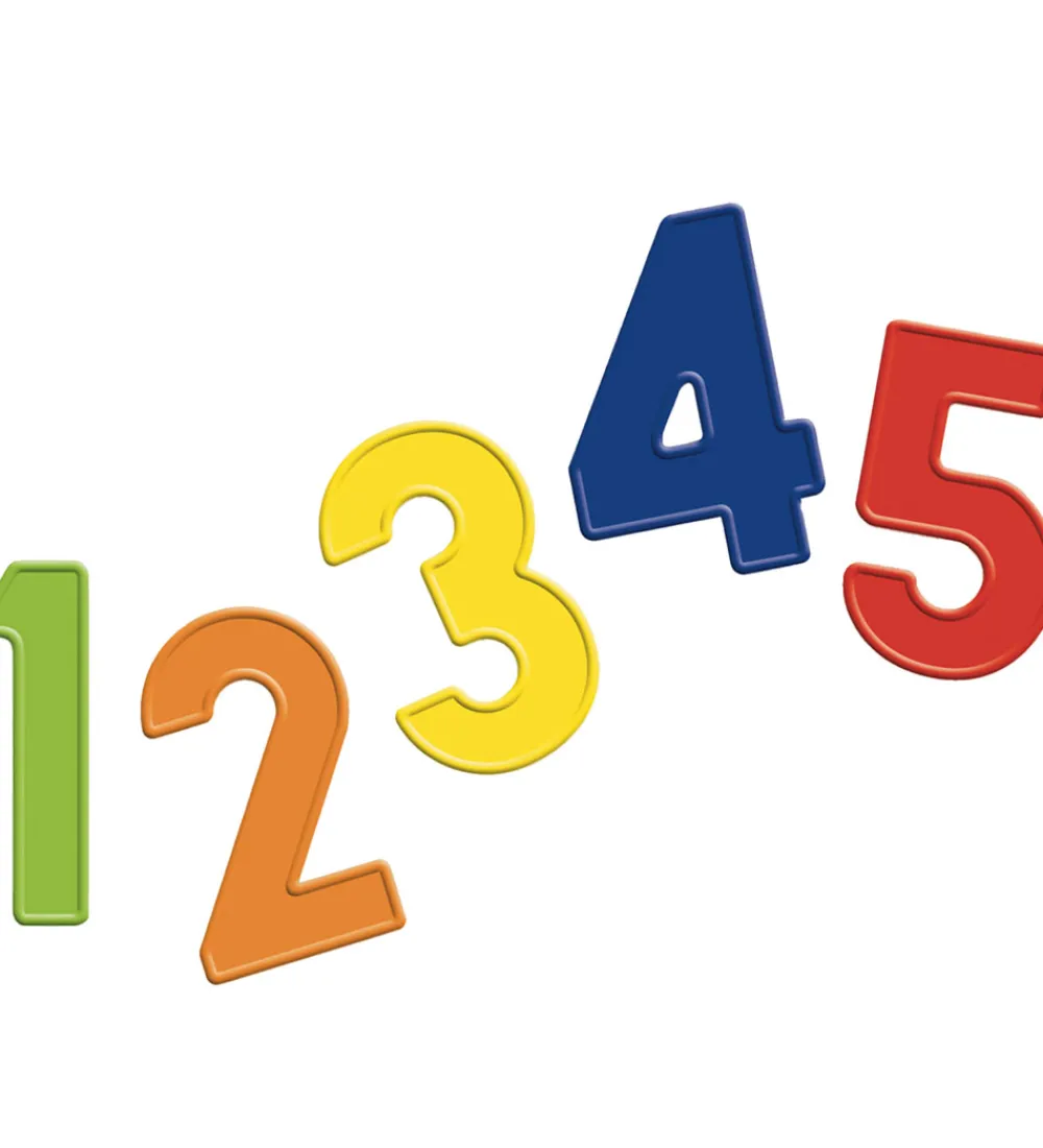Magnetlegetøj-Quercetti Magnetiske Tal og Matematik - 123 - 48 Dele - 05463