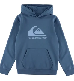 Hættetrøjer-Quiksilver Hættetrøje - Comp Logo - China Blue