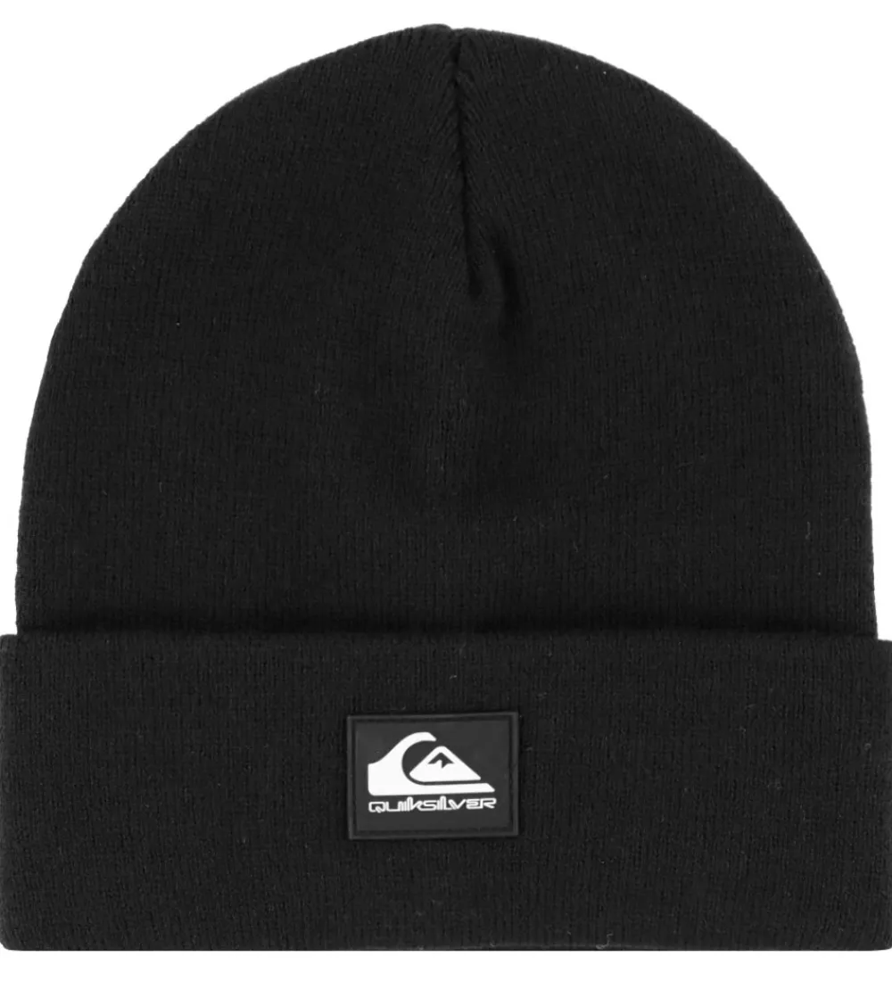 Huer Og Hatte-Quiksilver Hue - Strik - Brigade Youth - True Black