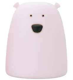 Rabbit & Friends Natlamper*Lampe - 10x8,5 cm - Lille Bjørn - Rosa