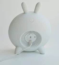Fritstående Lamper|Natlamper-Rabbit & Friends Vækkeur m. Lys - 20x15x6 cm - Wake Up - Grøn