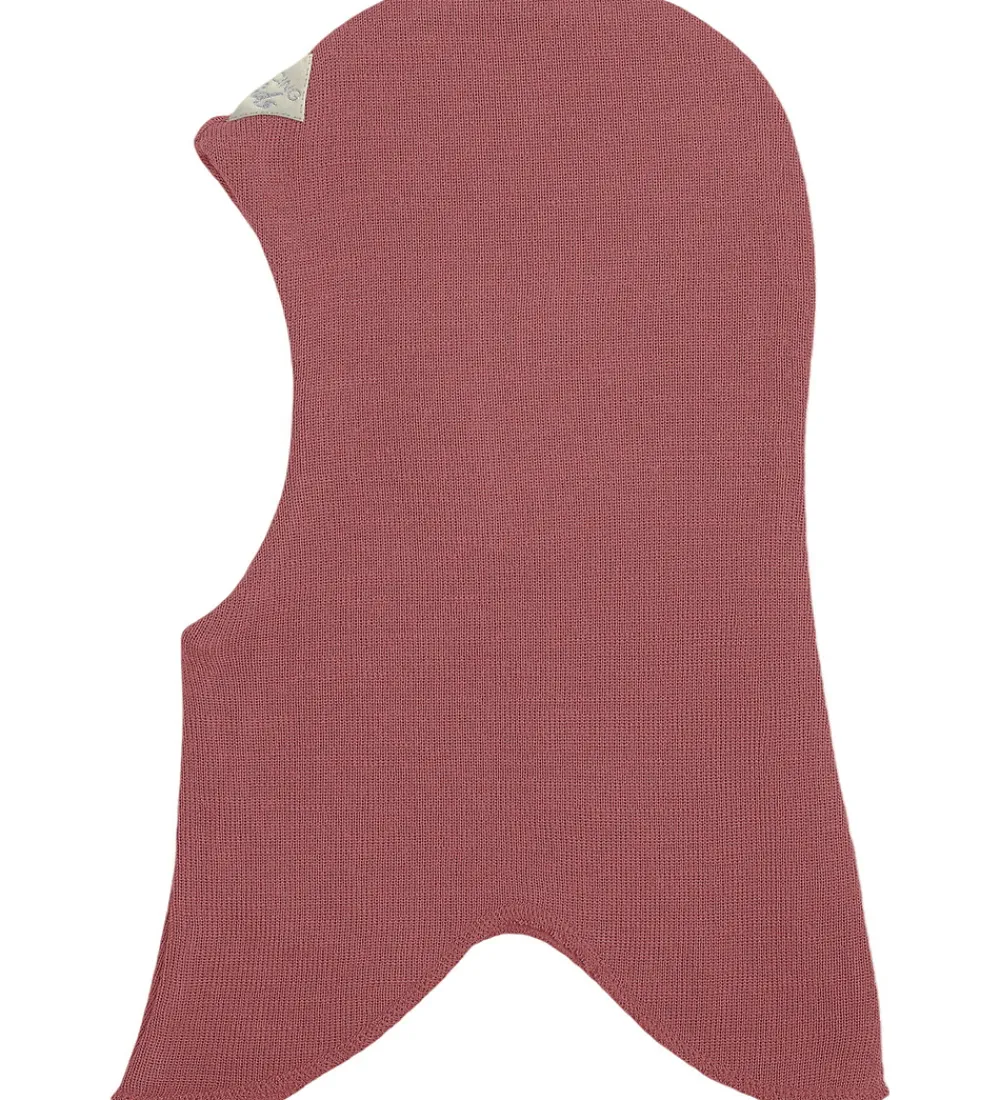 Racing Kids Elefanthuer*Elefanthue - Uld/Bomuld - 2-lags - Warm Dusty Rose