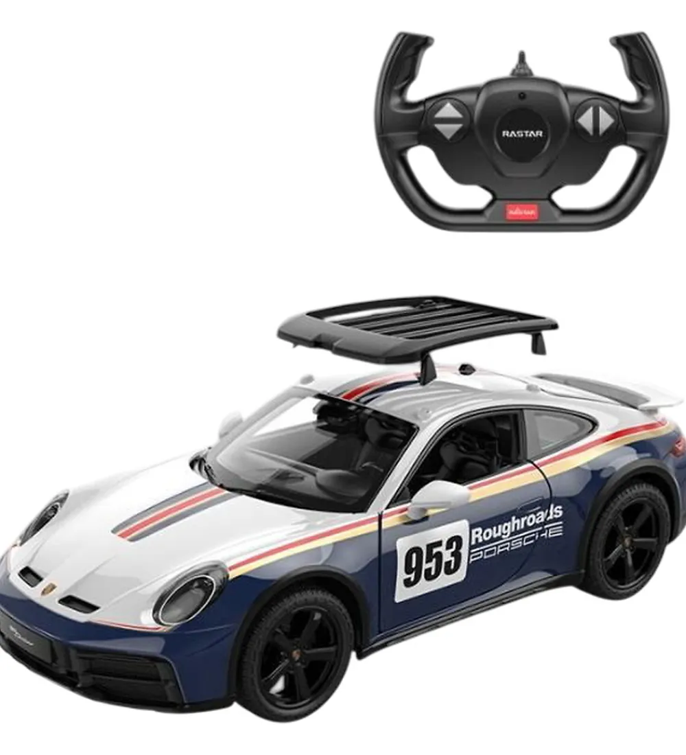 Rastar Biler, Tog Og Køretøjer*Fjernstyret Bil - Porsche 911 Dakar - 1:14