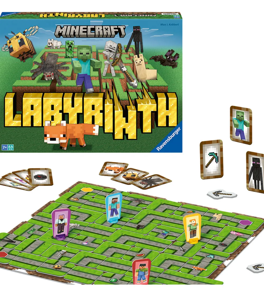 Spil-Ravensburger Brætspil - Minecraft Labyrinth