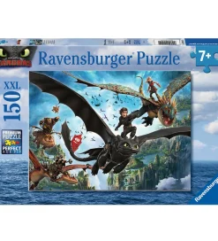 Ravensburger Puslespil*Puslespil - 150 Brikker - Dragons