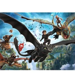 Ravensburger Puslespil*Puslespil - 150 Brikker - Dragons