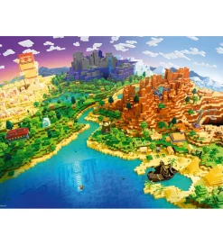Ravensburger Puslespil*Puslespil - 500 Brikker - World of Minecraft