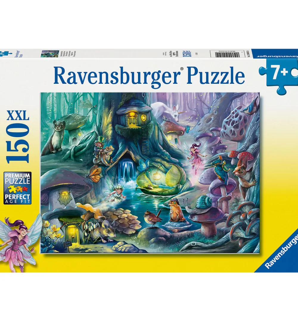Puslespil-Ravensburger Puslespil - 150 Brikker - Magical Forest