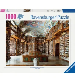 Puslespil-Ravensburger Puslespil - 1000 Brikker - Library at St. Florian M