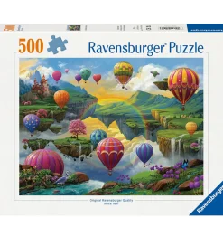 Puslespil-Ravensburger Puslespil - 500 Brikker - Air Balloon Valley