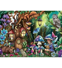 Puslespil-Ravensburger Puslespil - 1000 Brikker - In The Magical Forest