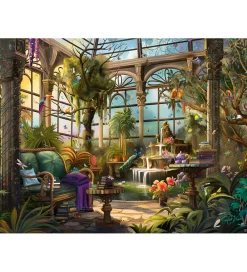Puslespil-Ravensburger Puslespil - 1500 Brikker - The Greenhouse
