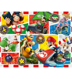 Puslespil-Ravensburger Puslespil - 150 Brikker - Mario Kart