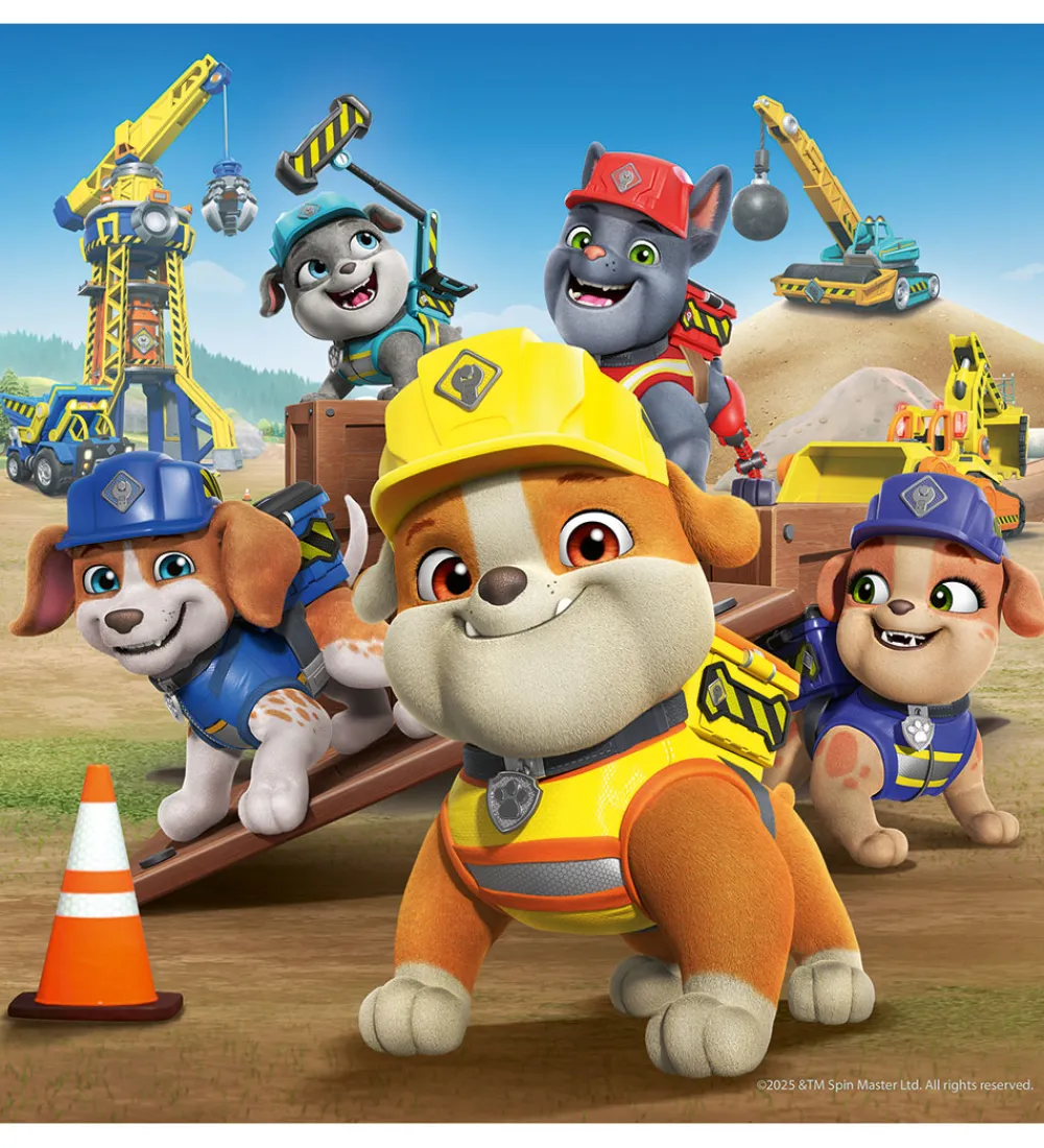 Puslespil-Ravensburger Puslespil - 3x49 Brikker - Rubble & Crew