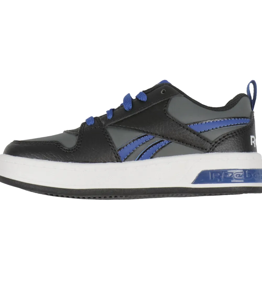 Blinkesko-Reebok Sko m. Lys - Royal Prime Step N' Flash - Sort/Blå/Grå