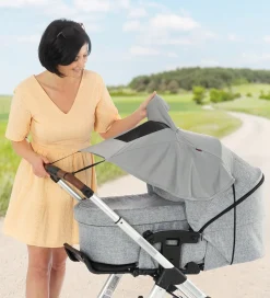 Reer Solsejl*Solsejl Til Barnevogn - UV50+ - Grå