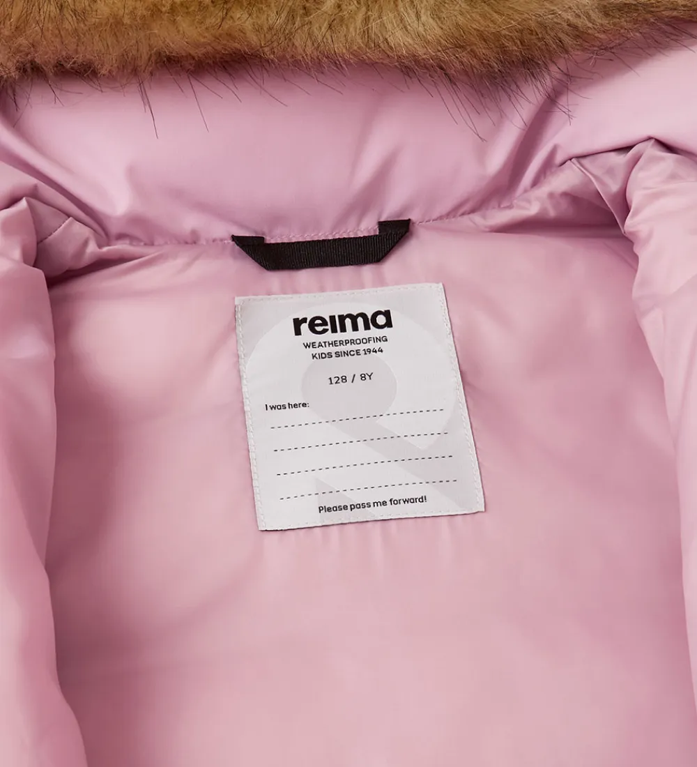 Reima Overgangsjakker|Dunjakker Og Dynejakker*Dynefrakke - Luvia - Grey Pink