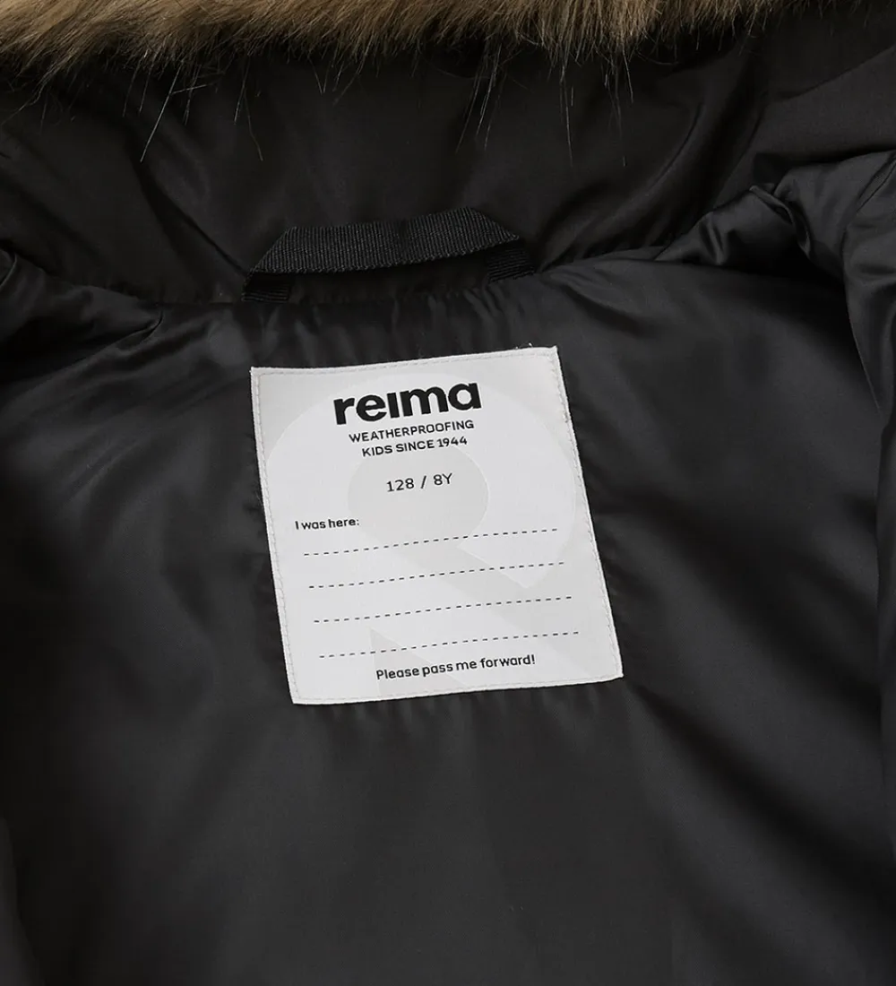 Overgangsjakker|Dunjakker Og Dynejakker-Reima Dynefrakke - Luvia - Sort