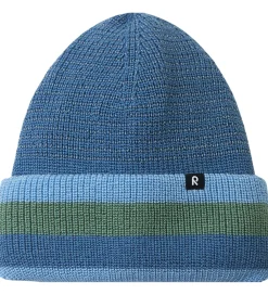 Huer Og Hatte-Reima Hue - Uld/Polyester - Rib/Strik - Hippa - Blue Ocean