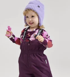 Huer Og Hatte-Reima Hue - Uld/Polyester - Rib/Strik - Mystinen - Blooming Lila