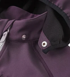 Softshell-Reima Softshelljakke m. Fleece - Vantti - Lilla