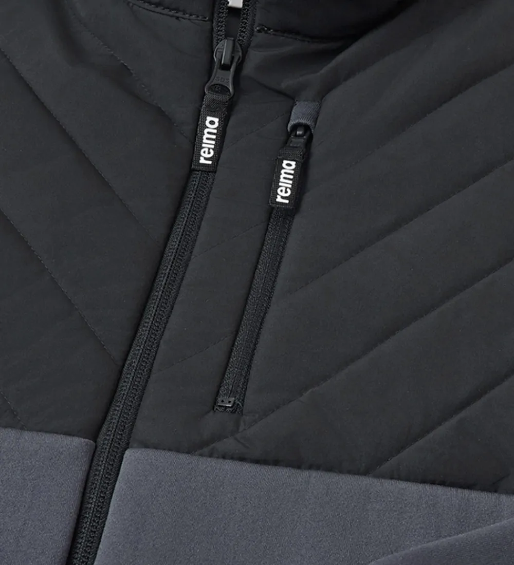 Reima Softshell*Softshelljakke m. Termo - Vaihtari - Grå/Sort