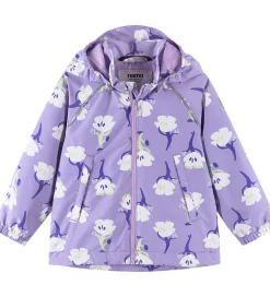 Sommerjakker-Reima Sommerjakke - Hete - Lilic Amethyst m. Blomster