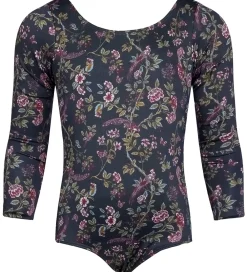 Gymnastiktøj-Rethinkit Gymnastikdragt - Frida - Flower Birds