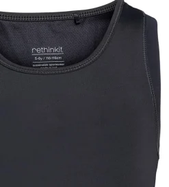 T-Shirts Og Toppe-Rethinkit Sportstop - Cropped - Thea - Sort