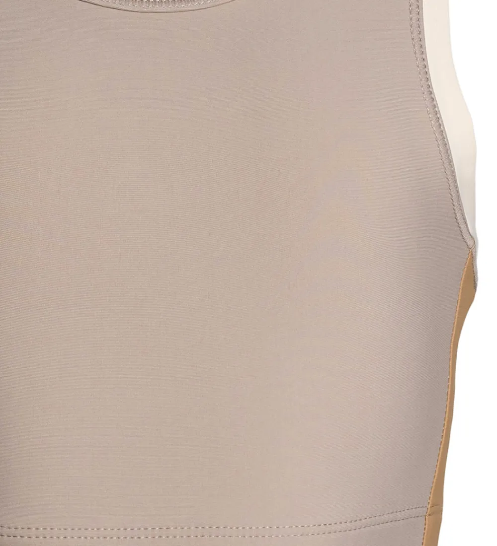 T-Shirts Og Toppe-Rethinkit Sportstop - Cropped - Thilde - Mocha