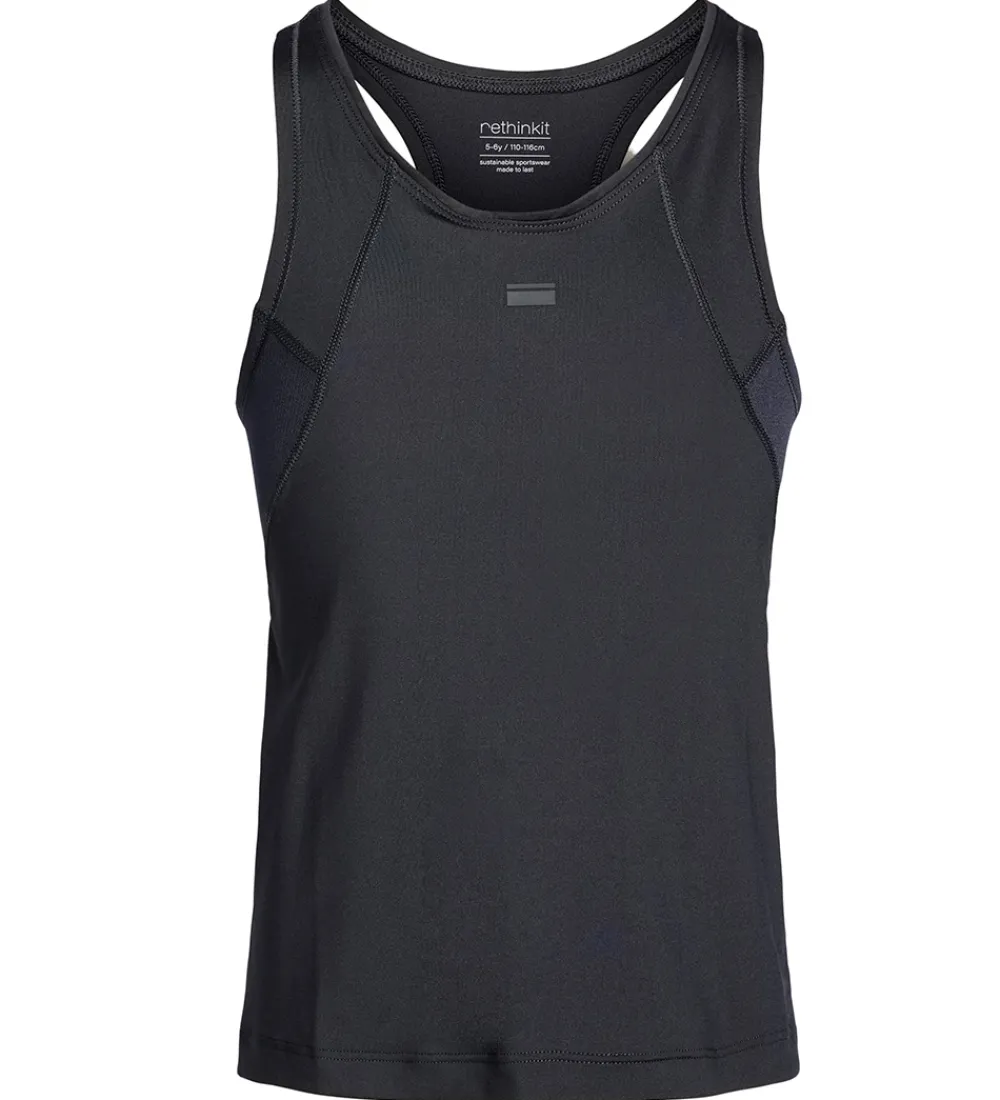 Rethinkit T-Shirts Og Toppe*Tanktop - Anais - Sort