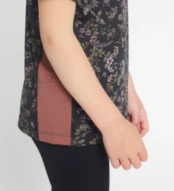 T-Shirts Og Toppe-Rethinkit T-shirt - Carla - Flower Birds