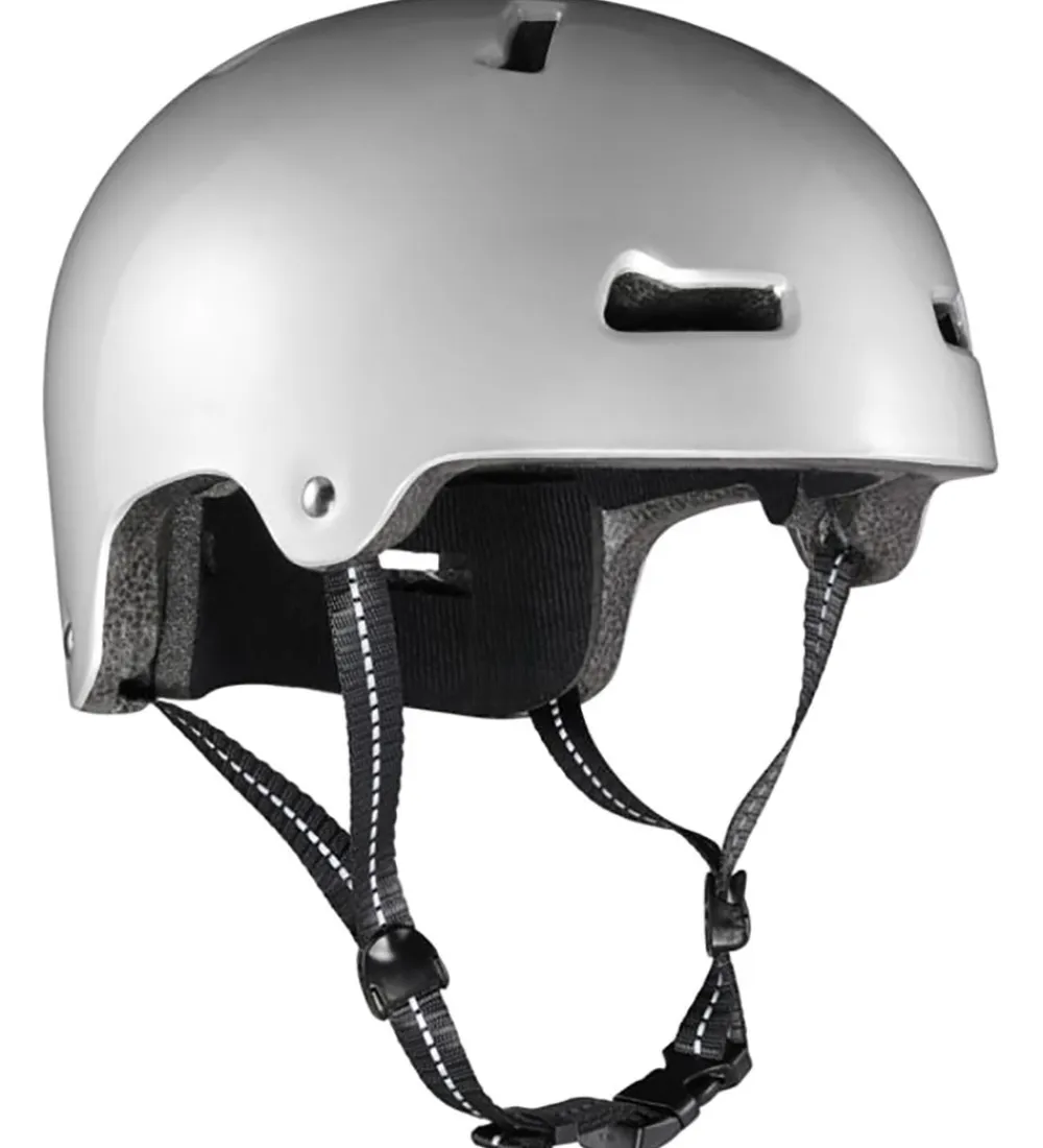 Skaterhjelme-Reversal Protection Cykelhjelm - Lux - Silver