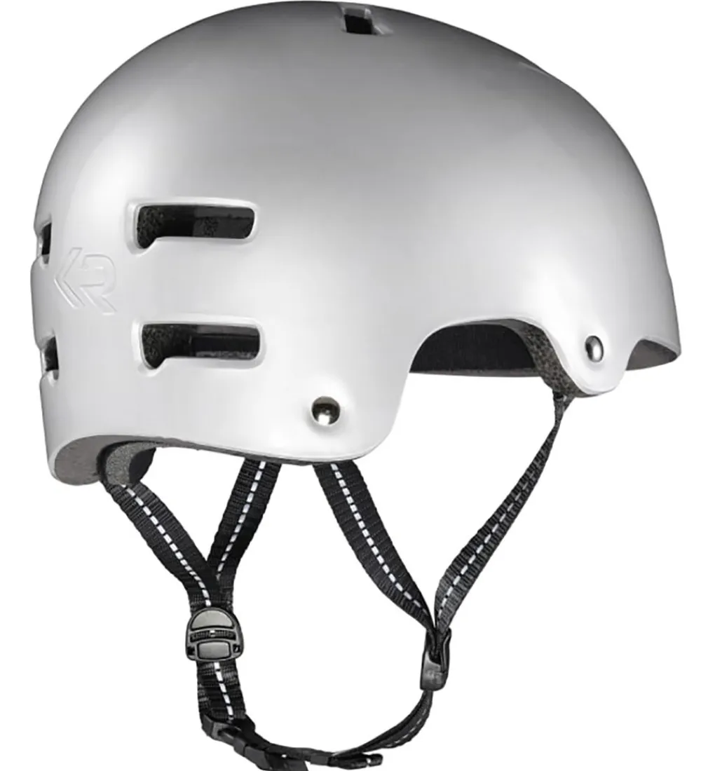 Skaterhjelme-Reversal Protection Cykelhjelm - Lux - Silver