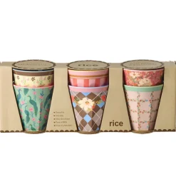 Kop Og Tudekop-Rice Kopper - Melamin - 6 stk. - 250 ml - All You Need Is Love