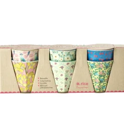 Rice Kop Og Tudekop*Kopper - Melamin - 6 stk. - 160 ml - Show Your True Colors