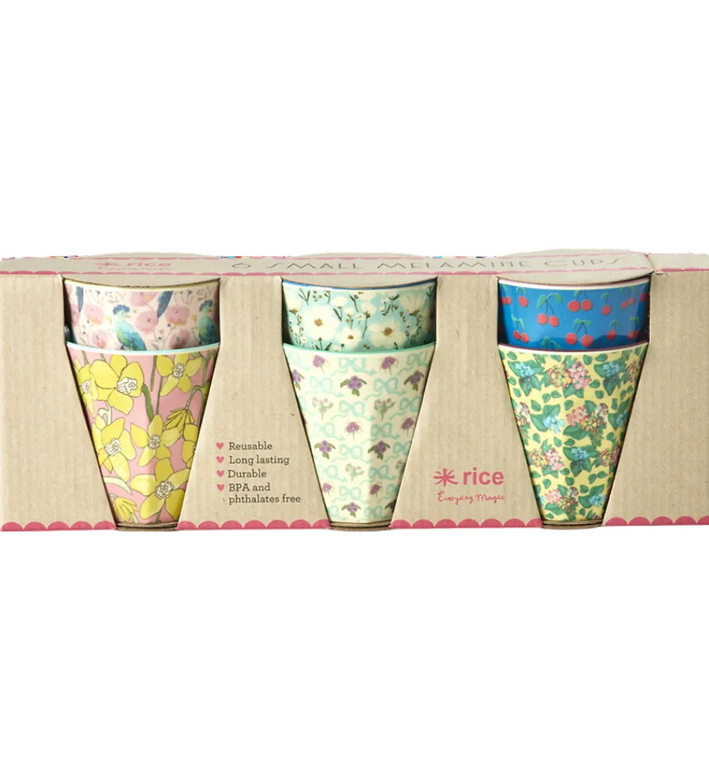 Rice Kop Og Tudekop*Kopper - Melamin - 6 stk. - 160 ml - Show Your True Colors
