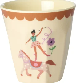 Rice Kop Og Tudekop*Kopper - Melamin - 6 stk. - 160 ml - Pink Fun Fair