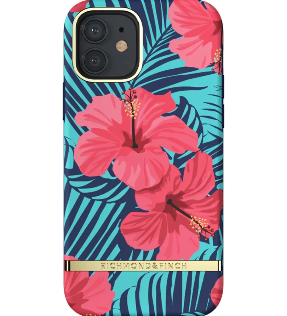Mobilcovers-Richmond & Finch Cover - iPhone 12/12 Pro - Red Hibiscus