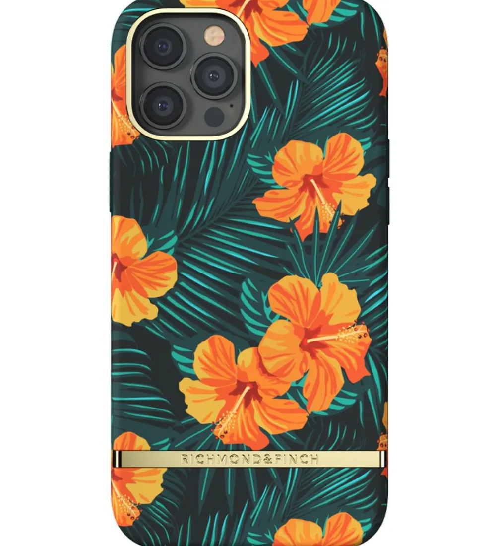 Mobilcovers-Richmond & Finch Cover - iPhone 12 Pro Max - Orange Hibiscus