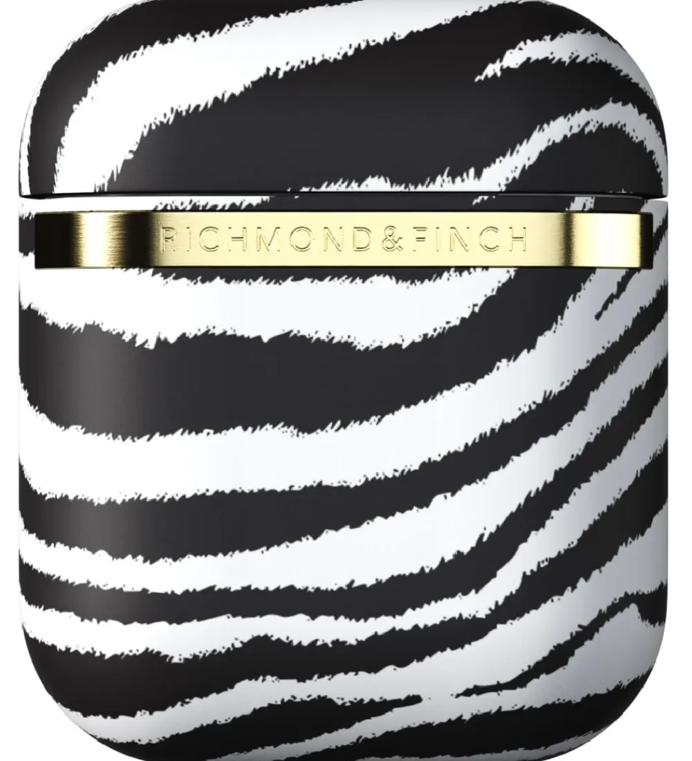 Høretelefoner-Richmond & Finch Etui - Airpods - Zebra