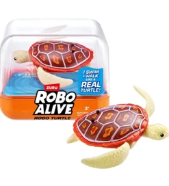 Vandleg-Robo Alive Badelegetøj - Robo Turtle - Orange