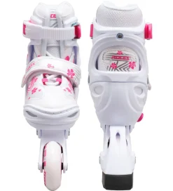 Roces Rulleskøjter|Rulleskøjter*Rulleskøjter - Jokey 3.0 Girl - Hvid/Pink - Inliner