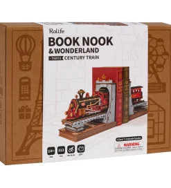 Rolife Kreasæt*Miniature-diorama - DIY - Book Nook & Wonderland - Tog