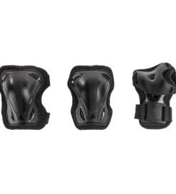 Rulleskøjter|Rulleskøjter-Rollerblade Beskyttelsessæt - Evo Gear Jr - Sort