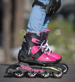 Rollerblade Rulleskøjter|Rulleskøjter*Rulleskøjter - Microblade - Sort/Pink - Inliner