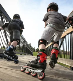 Rulleskøjter|Rulleskøjter-Rollerblade Rulleskøjter - Microblade - Black/Red - Inliner