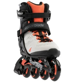 Rulleskøjter|Rulleskøjter-Rollerblade Rulleskøjter - Macroblade - 80 W - Gray/Coral - Inli